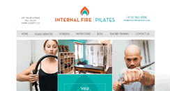 Desktop Screenshot of internalfirepilates.com